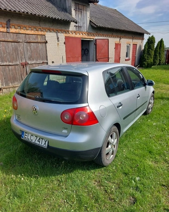 Volkswagen Golf cena 9500 przebieg: 187900, rok produkcji 2005 z Wiązów małe 22